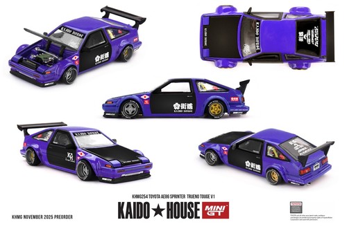 Mini toyota ae86 - 1/64,