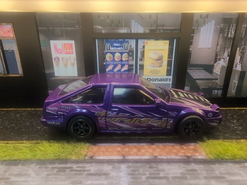 Hotwheels toyota ae86 sprinter - hotwheels,