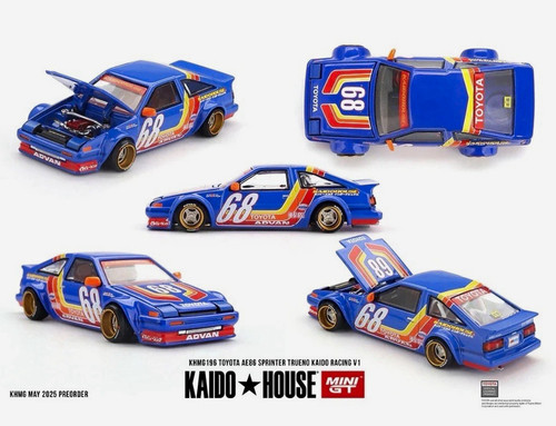 Kaido house toyota ae86 - 1/64,