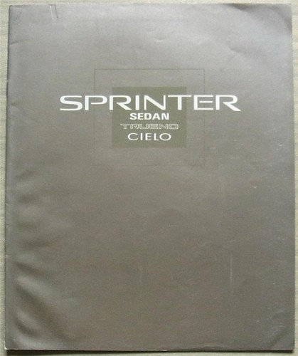 Toyota sprinter range car - toyota,